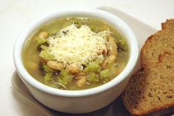 Broccoli and Bean Soup