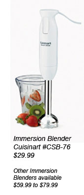 Immersion Blender