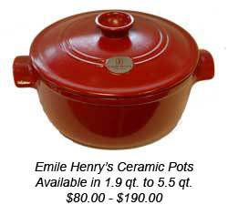 Emile Henry Red Pot