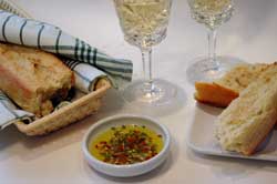 Bread Dipping Scene