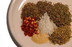 Herbs in Bowl
