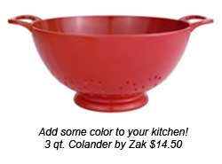 Red Colander