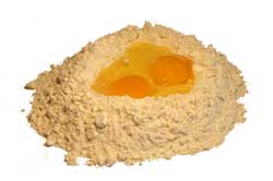 Eggs in Flour