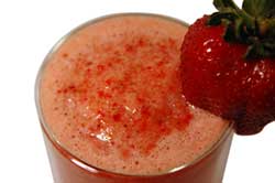 Smoothie with Strawberry