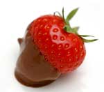 Strawberries dipped in Chocolate