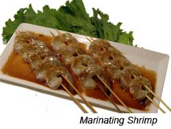 Marinating Shrimp