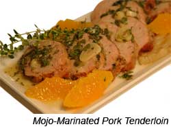 Plated Mojo Pork