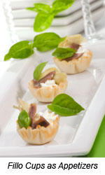 Appetizer Fillo Cups