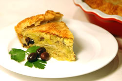 Slice of Leek Pie