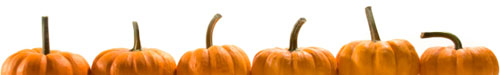 Border of Pumpkins
