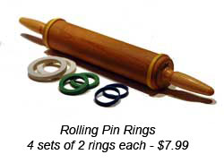 Rolling Pin and Rings