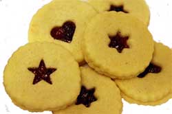 Linzer Style Cookies