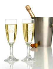 Champagne Scene