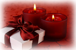 Gift and Candles