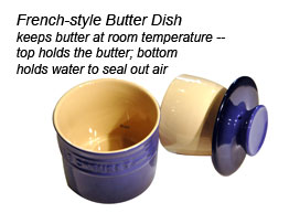 French Butter Dish