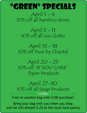 Green Specials