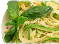 Pasta with Basil
