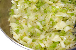 Sauteeing Ingredients
