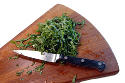 Chiffonade