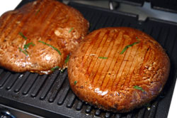 Grilling Mushrooms