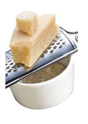 Grating parmesan Cheese