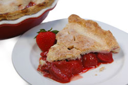 Slice of Strawberry Pie