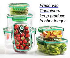 Fresh-Vac Containers