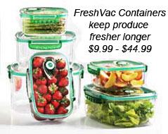 Fresh-Vac Containers