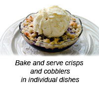 Crisp in Individual Dishes