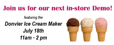 Ice Cream Maker Demo