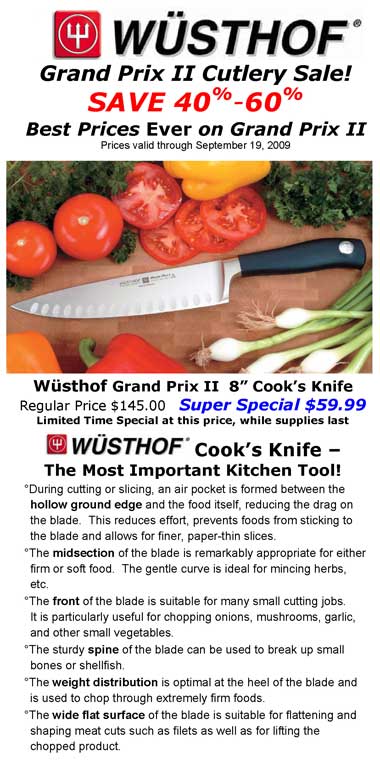 August Knife Special