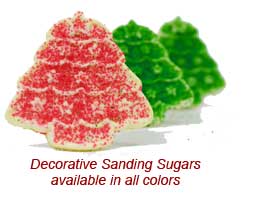 Colored Sanding Sugars
