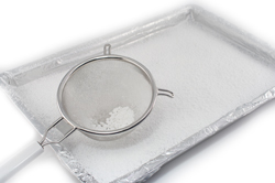 Sifting on Pan
