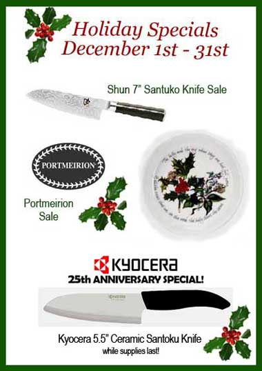 Holiday Specials