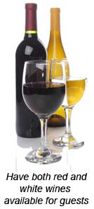 Wine Glasses and Bottles