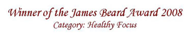 James Beard Winner