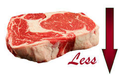 Less Meat