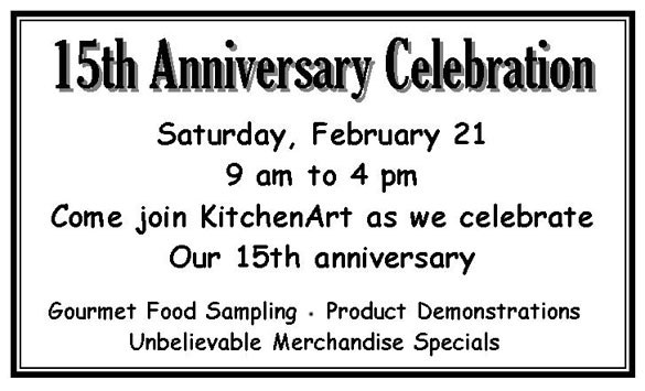 Anniversary Celebration