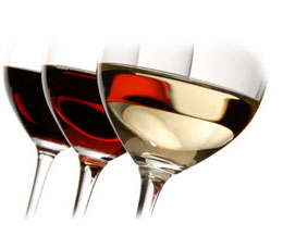 Three Wine Glasses