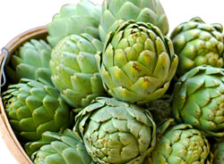 Basket of Artichokes