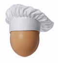 Egg with Chef's Hat