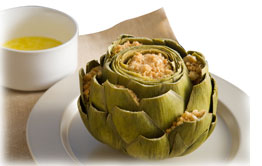 Plated Artichoke