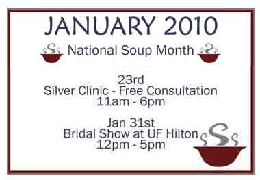 January Calendar - Second Half