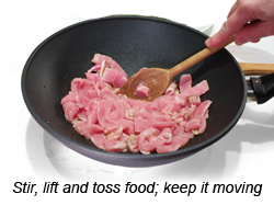 Meat in Wok