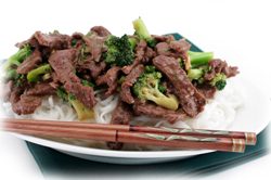 Stir-fried Beef and Broccoli