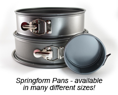 Three Sizes of Pans