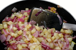 Onion and Potato Saute