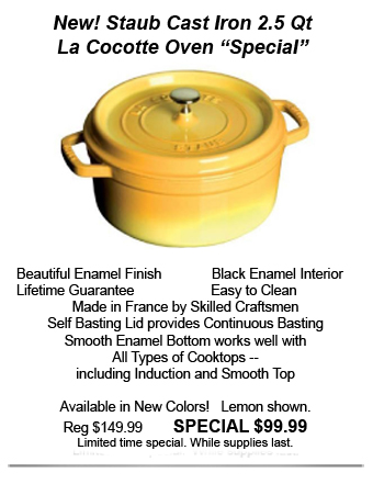 April Special - Staub Pot
