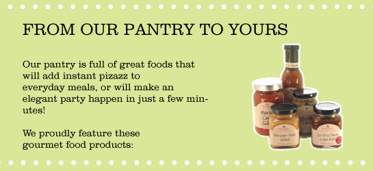 From Our Pantry to Yours