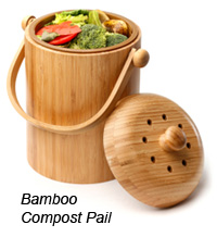 Bamboo Compost Pail